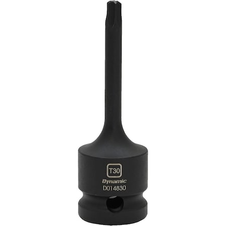 Dynamic Tools 1/2" Drive Torx Hex Head, T30, Bit Impact Socket D014830